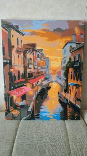 Фотографии готовых работ картин по номерам и алмазной мозаики