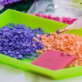 Алмазная мозаика 40x50 HWA4593 Солнце и планеты среди туч за 320 руб. в интернет-магазине Алмазная мозаика 40x50 Солнце и планеты среди туч