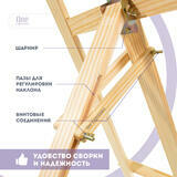 Тип товара Коробка 10 шт.: Мольберт Две картинки лира, 120 см