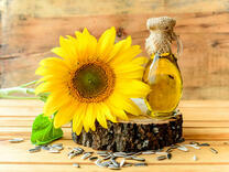 Подсолнух и растительное масло