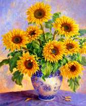 Букетик подсолнухов